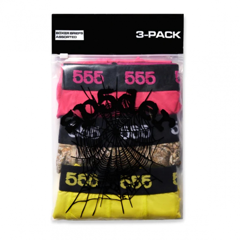 Accesorios Sp5der PACK OF BRIEFS Negras | RQ8425173