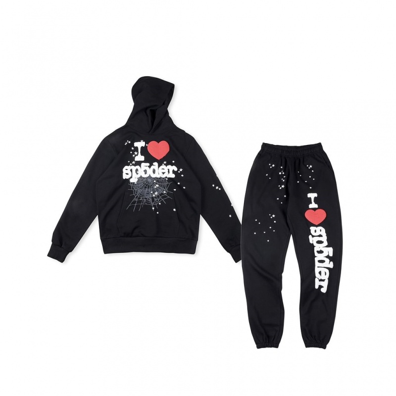 Chándal Sp5der I Love Sp5der Logo Negras | UK9728306
