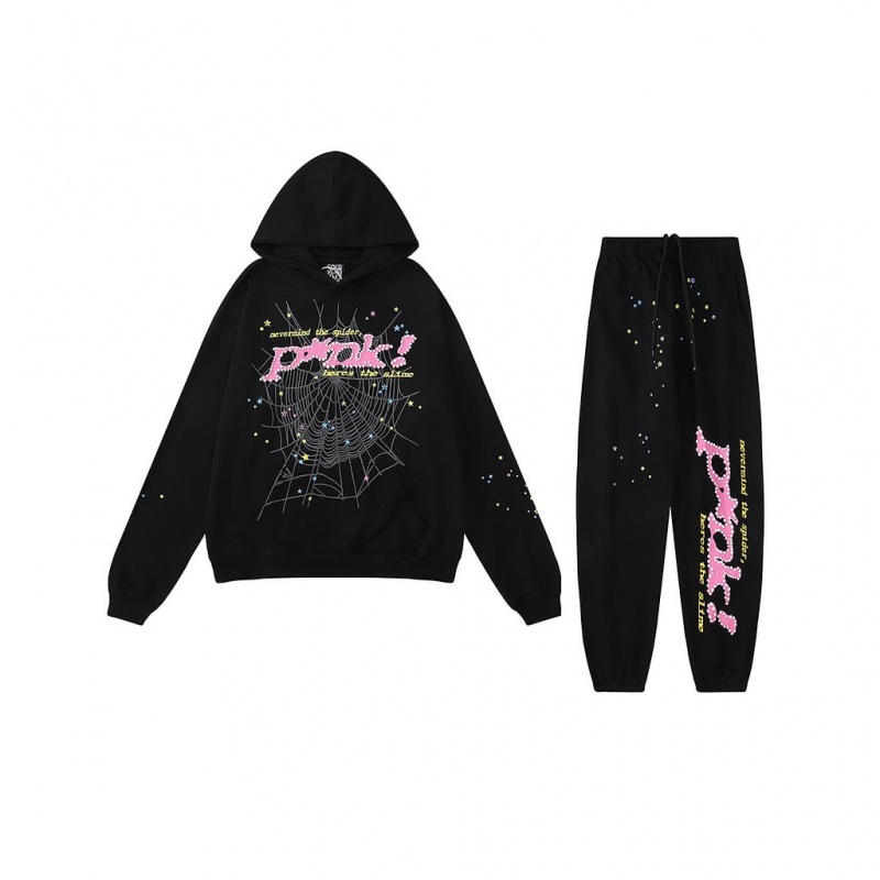Chándal Sp5der Young Thug Pink Logo Negras | DQ4356872