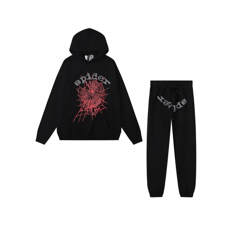 Chándal Sp5der Young Thug Spider Gray Sign Negras | EX7624135