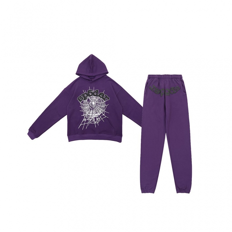 Chándal Sp5der logo Moradas | YA8613957