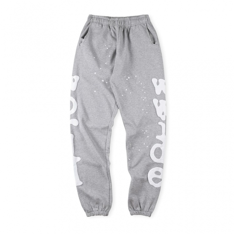 Pantalon Deportivo Sp5der Small Star Gray | SO1948670