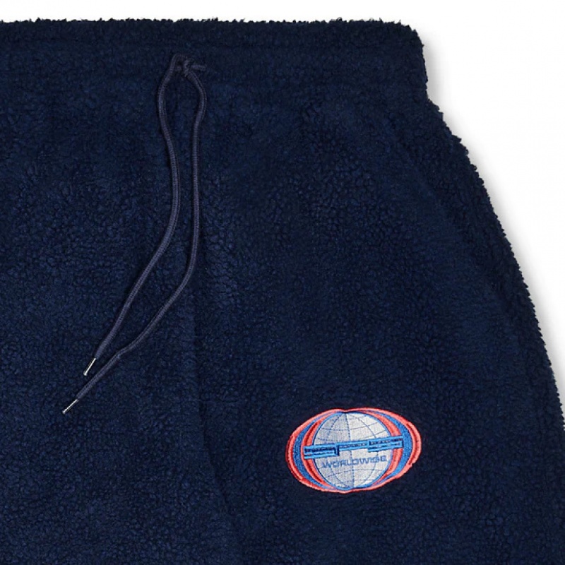 Pantalon Deportivo Sp5der WIDE LEG GLOBE Sherpa | KQ9063514