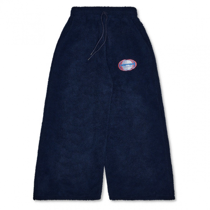 Pantalon Deportivo Sp5der WIDE LEG GLOBE Sherpa | KQ9063514