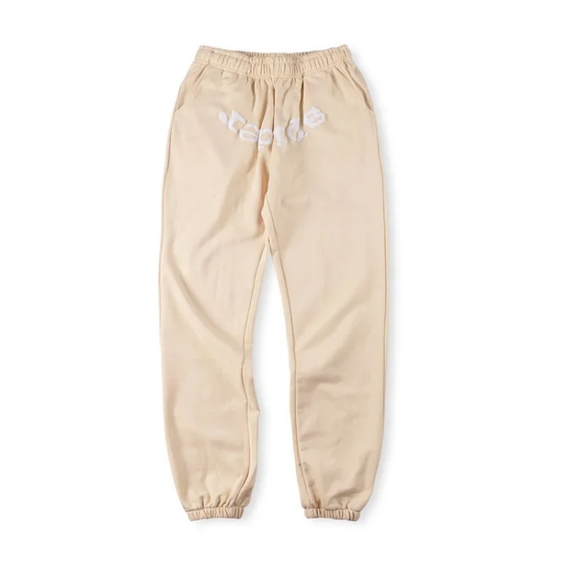 Pantalon Deportivo Sp5der logo Albaricoque | PW0261358