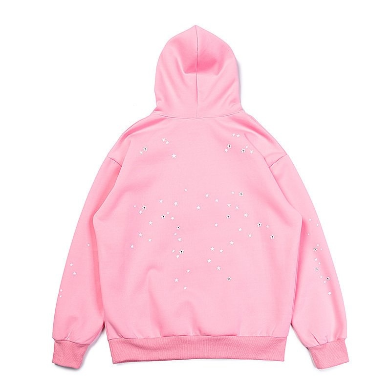 Sudadera con Capucha Sp5der Atlanta Rosas | MX6129304