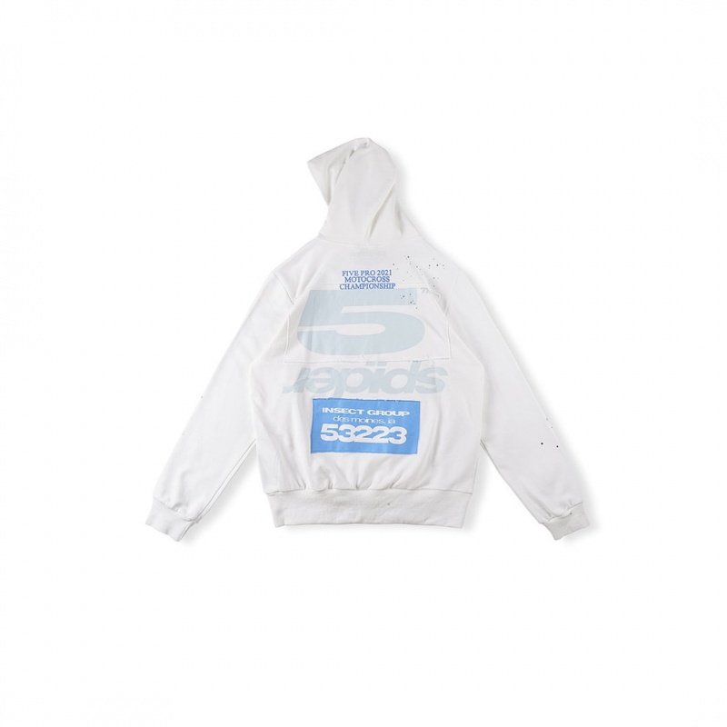 Sudadera con Capucha Sp5der Big 5 Blancas | WL2945318