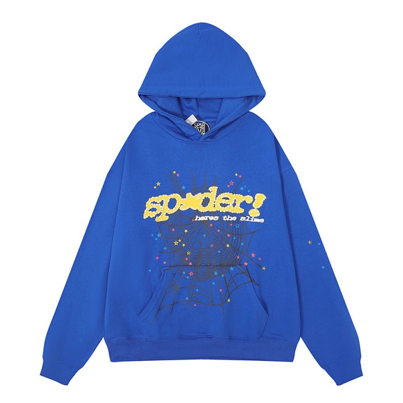 Sudadera con Capucha Sp5der Sp*der Logo Azules | KM2308569