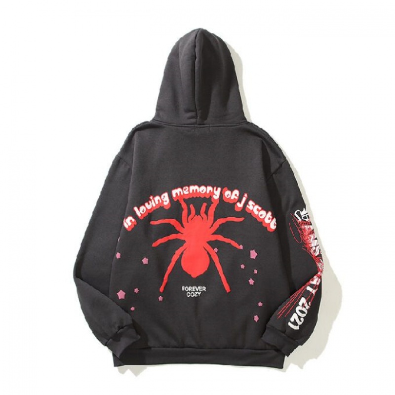 Sudadera con Capucha Sp5der printed cotton Multi | AH7203195