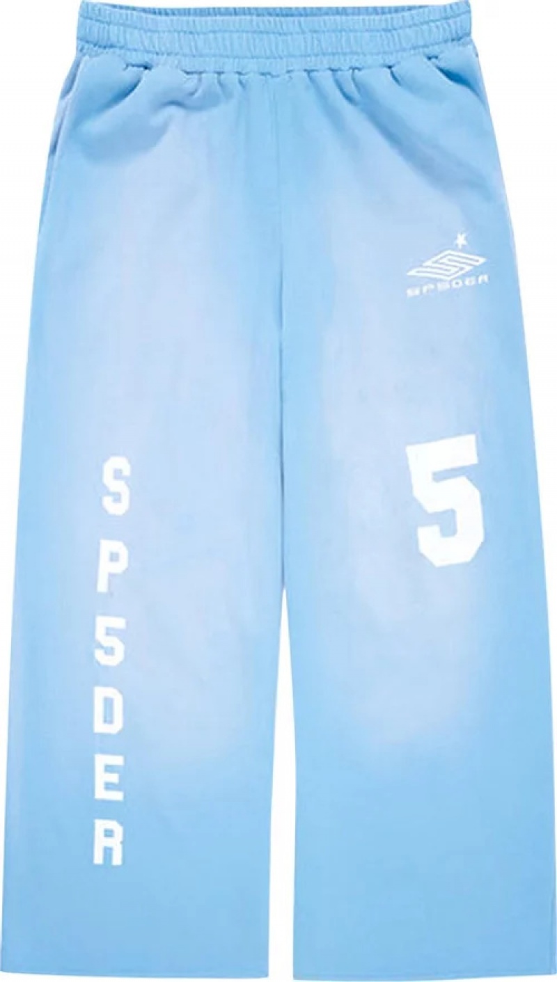 Sweatshort Sp5der Jumbo Azules | AR9564307
